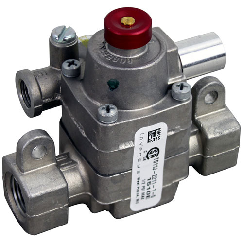 Vulcan Hart 00-427083-00001 Dual Gas Solenoid Valve 1/2" FPT 1/4" Pilot Fitting