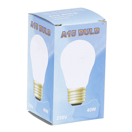 Hobart 342766-2 40W Bulb with White Frosted Interior, 250V
