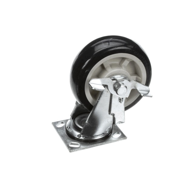 FWE CSTR62-SB-PPF Swivel Caster With Brake 6" EZ Roll