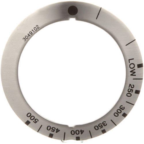 Garland 3049102 Dial Insert BJWA Low-500&deg;F