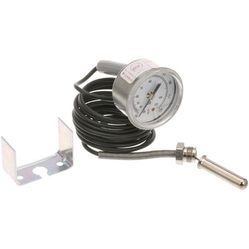Jackson 66851116849 2" Thermometer with U-Clamp, 5/8"-18 Jam Nut