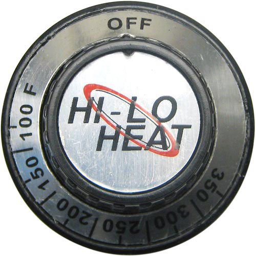 Alto-Shaam KN-3468 Oven Thermostat Knob 1-7/8" DIA OFF-100&shy;&deg;F-350&deg;F