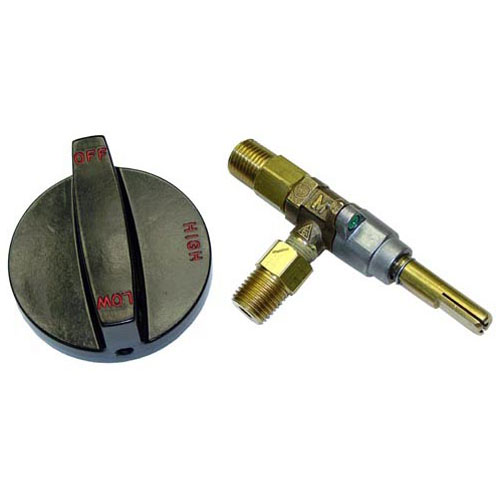 Southbend 4440401 Charbroiler Burner Valve 1/4" MPT X 1/4" MPT