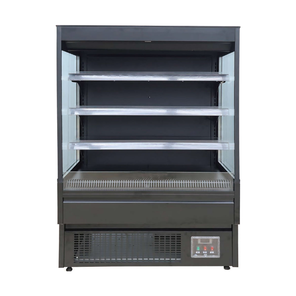 VITLIFE Commercial VKMD-P0970SS 36" Self-Serve Open Air Merchandiser for Refrigerated Displays