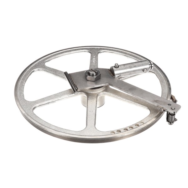 Biro A16003U335-6E Meat Saw Upper Wheel Assembly W/Hinge Plate Fixed Head