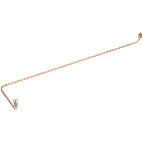Hobart 428112-G1 1/2" x 1-1/8 Copper Tube Bent W/ Head, Nut & Sleeve