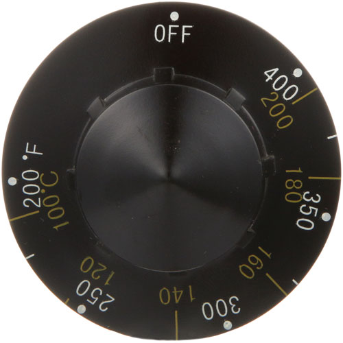 Pitco PTP6071268 Knob - Thermostat,  Fryer, F/C, 400-200F