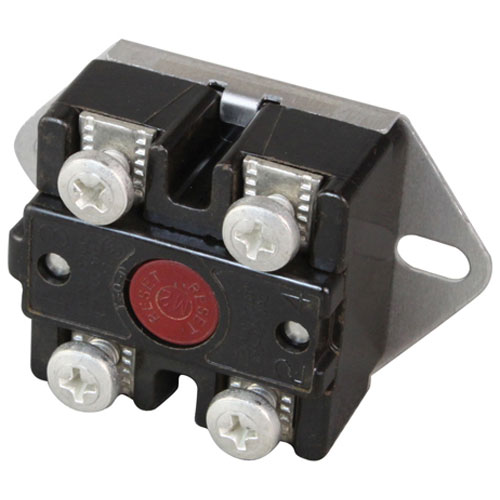 Bunn 23717.0003 Hi-Limit Thermostat W/ Reset Button, 4 Screw Terminals, 230&deg;F