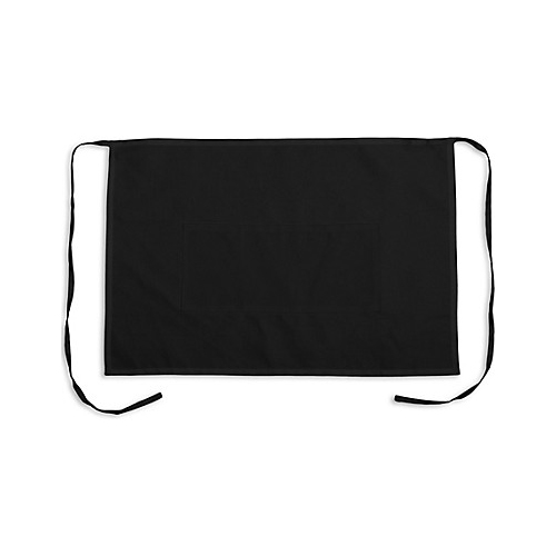 Allpoints 1042BLK KNG 19 in Bistro Apron Black 2 Pockets