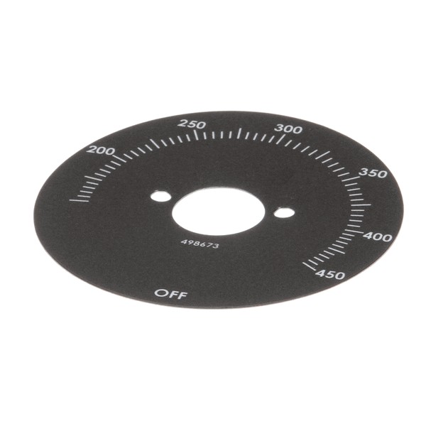 Vulcan Hart 00-498673 Dial Plate 150&deg;F-450&deg;F