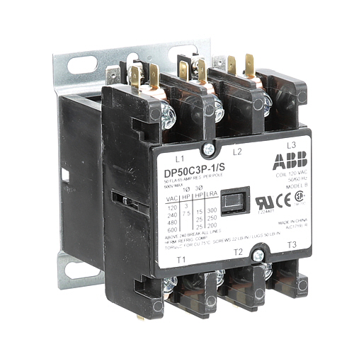 Jackson 05945-002-24-70 Dishmachine Contactor 3-Pole 50A 120V