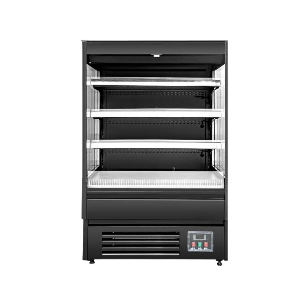 VITLIFE Commercial VKMD-P0970SS 36" Self-Serve Open Air Merchandiser for Refrigerated Displays