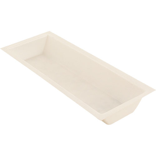 True 891365 Smooth Side Light Cover 12"L,F81 Acrylic White