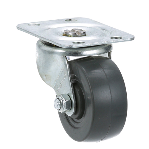 Fast 150-20201 2" X 3/4" Plate Mount Swivel Caster W/o Break, 100 LB Load Capacity