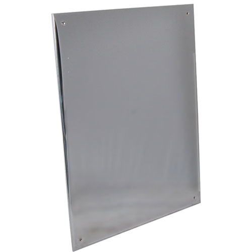 Bobrick B155618X24 Frameless Mirror, 18X24",S/S
