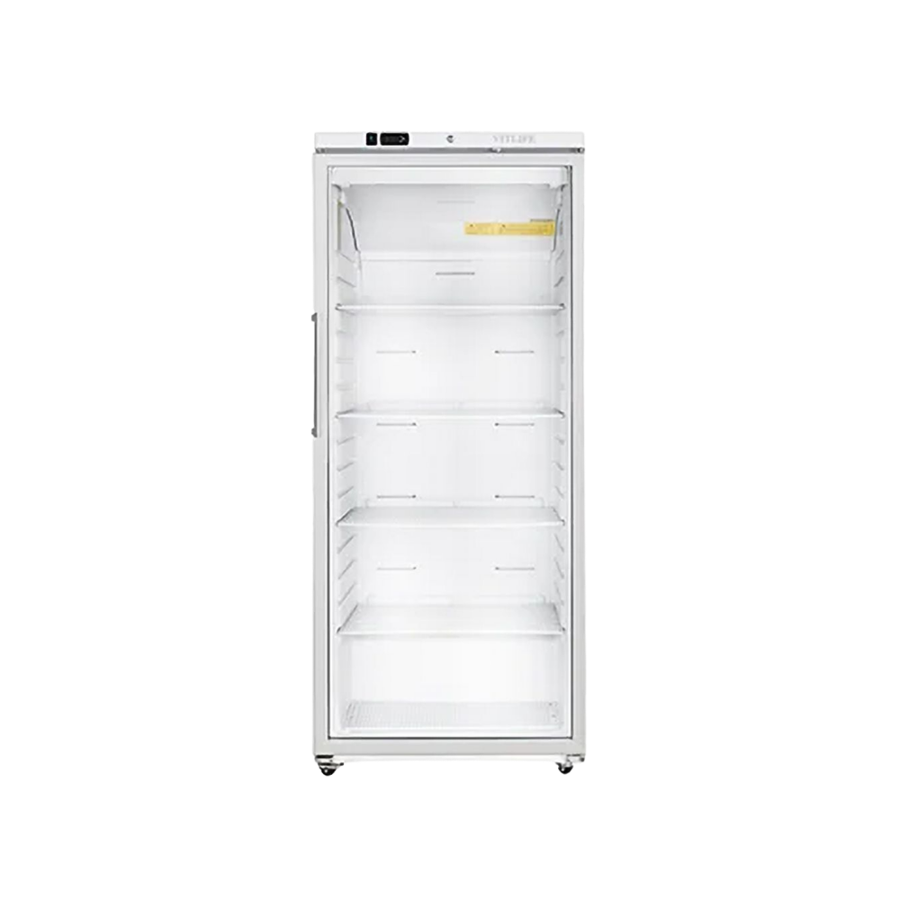 VITLIFE Commercial VBR400VGW 24" 1-Glass Door Refrigerator, 10.4 Cu. Ft.