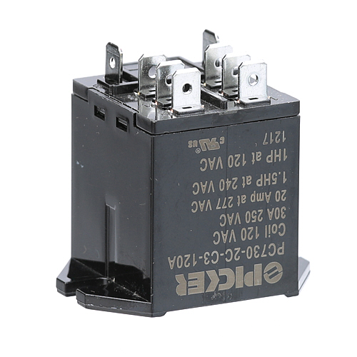 Hobart 843947 Gas Broiler Relay DPDT 120V