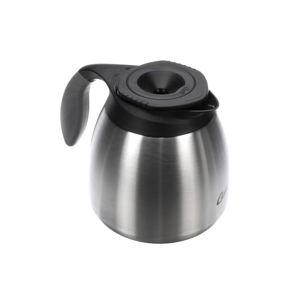 Wilbur Curtis 1360101379 Pour Pot W/Brew-Thru Lid 64 Ounce SS