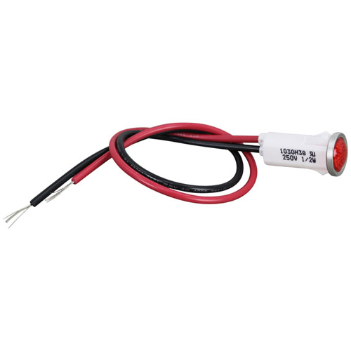 APW 1512503 Red Signal Light 1/2" 250V