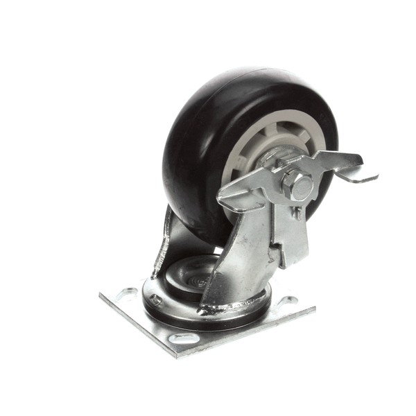 FWE CSTR52-SB-PPF Swivel Caster With Brake 5" EZ Roll