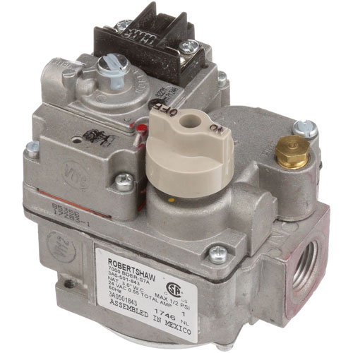 Pitco PP10770 Natural Gas Safety Valve W/1/2" FPT 3.5"WC 24 VAC/12 VDC