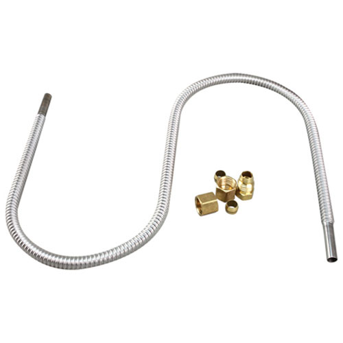 Vulcan Hart 426505-24 Flex Tube Kit 1/4" X 24" Stainless Steel