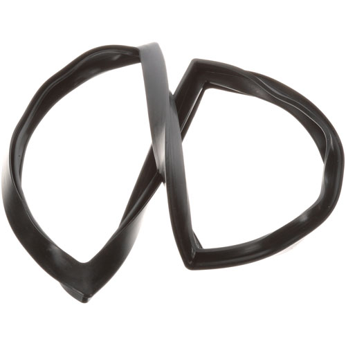 Groen GRNT-1018 6 Panel Black Door Seal, 19-3/4" X 15-1/2"