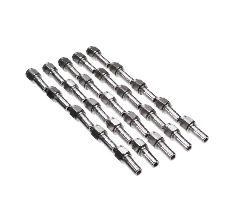 Lancer 1001376-BP25 Adaptor Kit 3/8" Barb x 1/4" FFL SS Set of 25