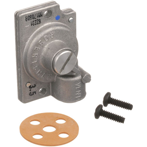 Henny Penny 16253 NAT Gas Pressure Regulator, 3.5" WC, ADJ 3" TO 7" WC,  LP To NAT Conversion