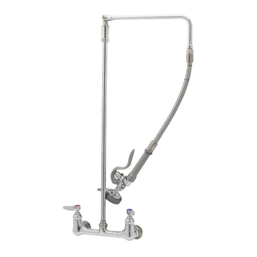 T&S Brass TSB0131 Wall mounted Pre-Rinse Swivel Leadfree 8"