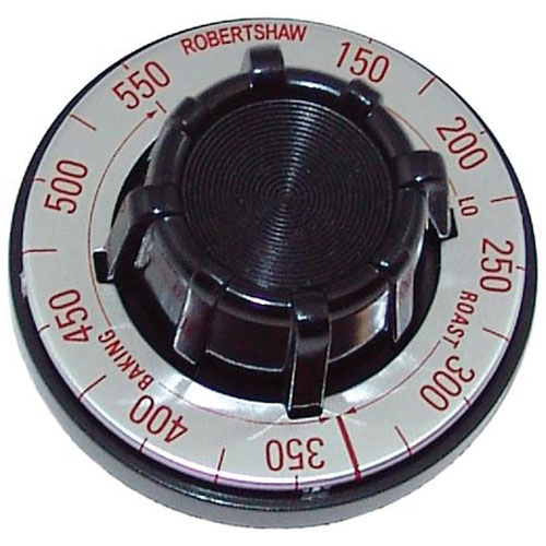 Imperial 1154 Range Thermostat Knob 2-1/2" DIA 150&deg;F-550&deg;F