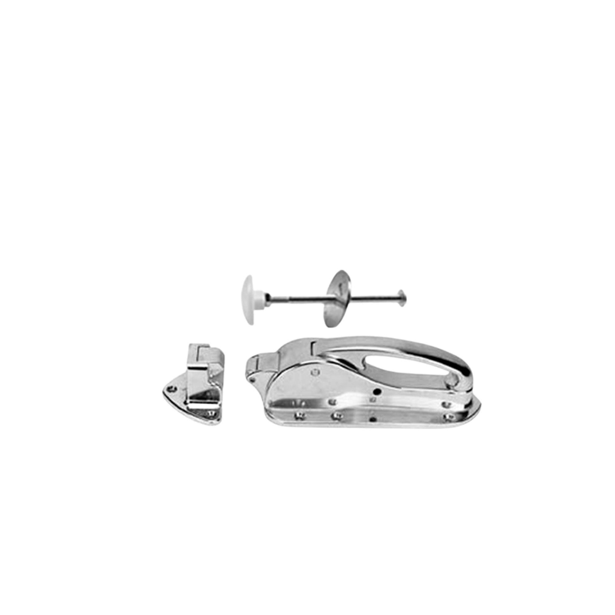 Premco 101F Latch Chrome W/Flush strike/Ir