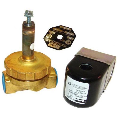 Hobart 98314 Dishwasher Steam Solenoid Valve 1/2" FPT 120/240V