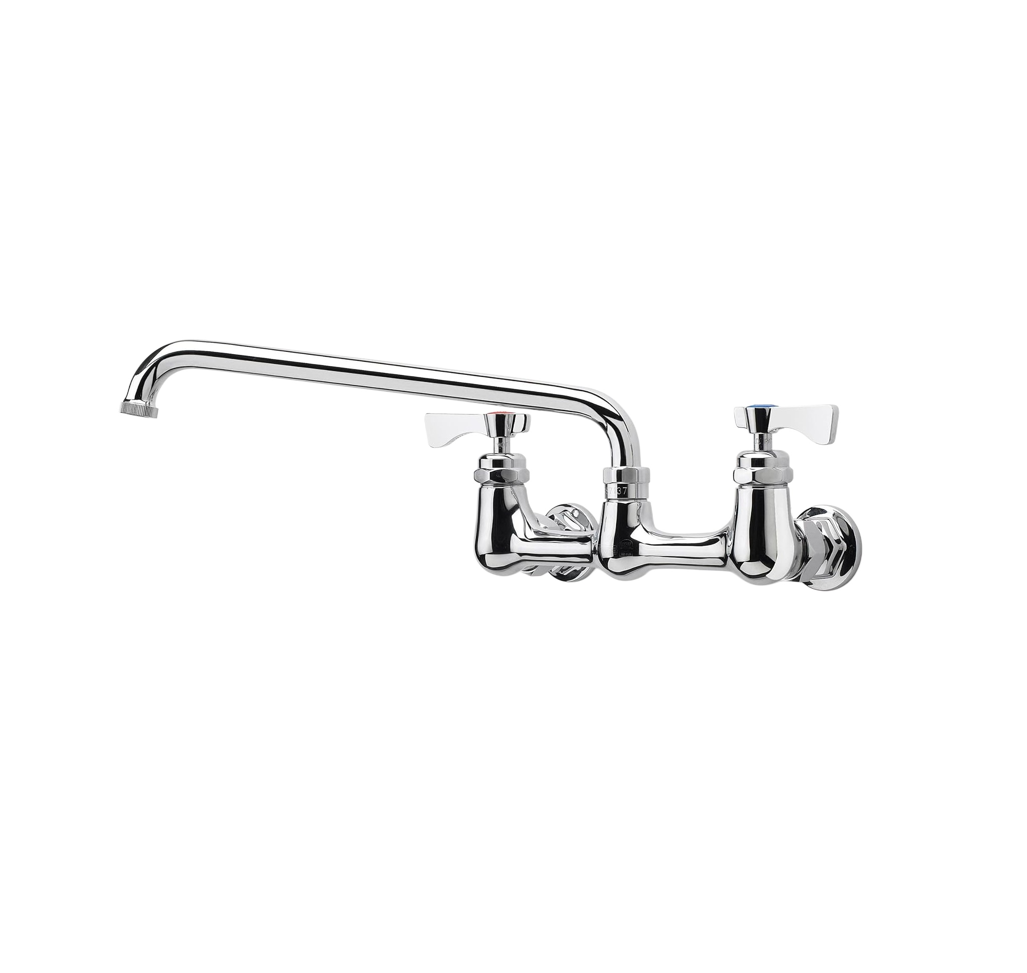 Krowne 14-812L Faucet Splash-Mounted 8" Centers 12" Swing Spout