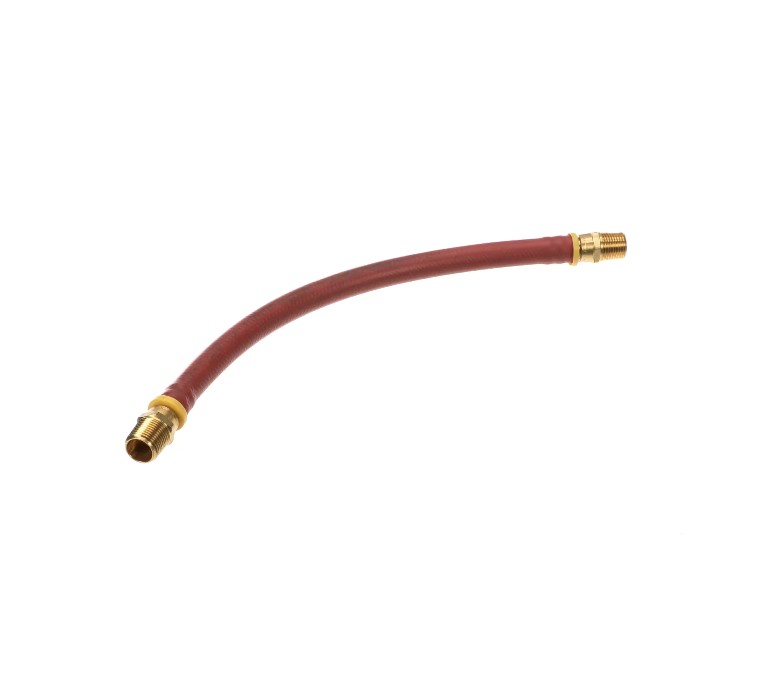 Jackson 05700-004-99-89 Hose With Fittings 1/2" ID X 14" Red